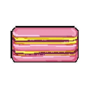 Pen pencil case pixel art vector illustration Stock Illustration