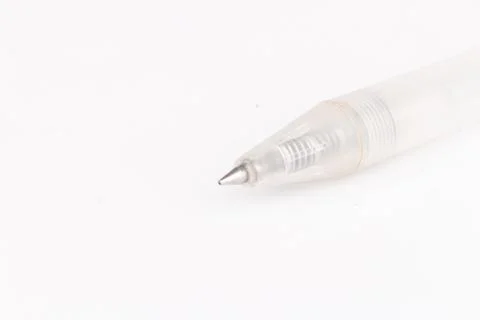Pen plastic isolated on white background Stock Photos