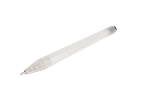 Pen plastic isolated on white background Stock Photos