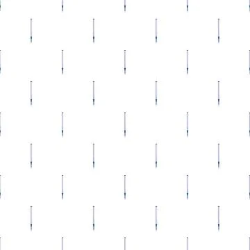 Pen refills creating a clean seamless stationery pattern イラスト素材