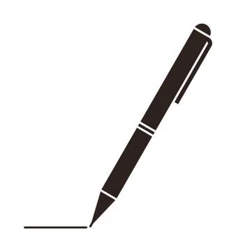 Pen symbol Stock Illustration