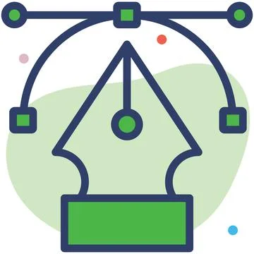 Pen tool Icon. User interface Vector Illustration, As a Simple Vector Sign .. Stock Illustration