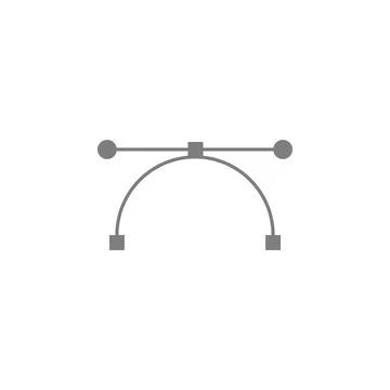 Pen tool icon. Web Icon. Premium quality graphic design. Signs, outline symbols Illustrazione stock