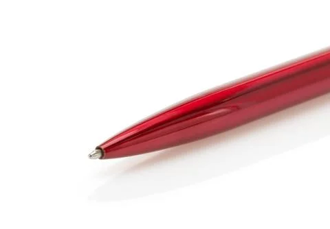 Pen on white background Stock Photos