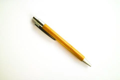 Pen on a white background Stock Photos
