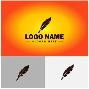 Pen write pencil logo icon vector for business brand app icon School Educat.. Illustrazione stock