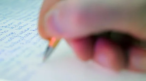 Pen writes Stock Footage 49691962