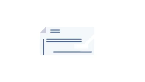 A pen is writing on a document, leaving clear ink marks on the paper's surfac Stock Footage 332339586
