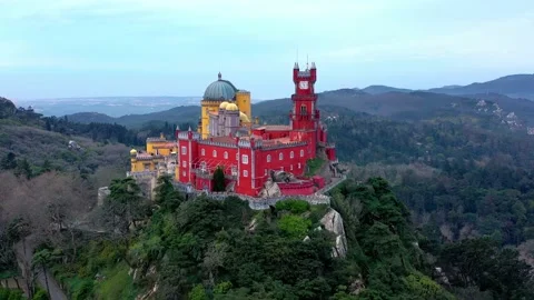 Pena Palace I Palácio da Pena Stock Footage 171089447