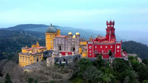 Pena Palace I Palácio da Pena Stock Footage 171089543