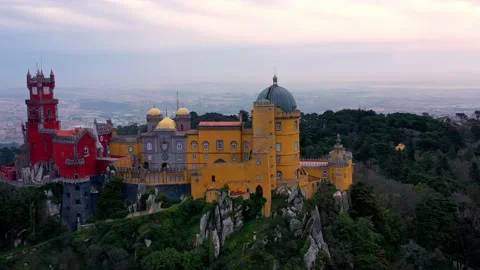 Pena Palace I Palácio da Pena Stock Footage 171090896
