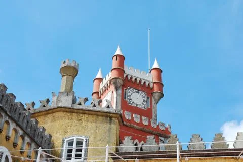 Pena palace Stock Photos