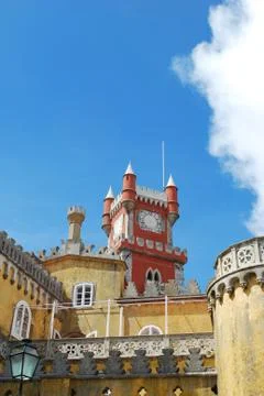 Pena palace Stock Photos