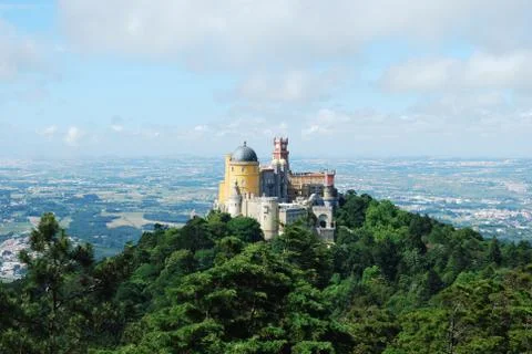 Pena palace Stock Photos