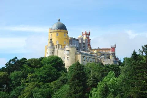 Pena palace Stock Photos