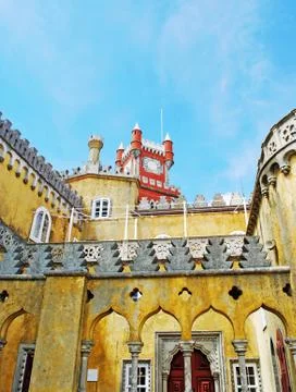 Pena palace Stock Photos