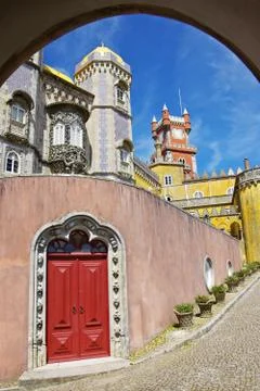 Pena palace Stock Photos