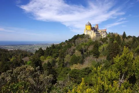 Pena palace Stock Photos