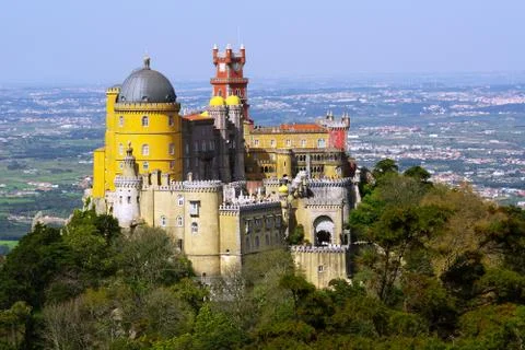 Pena palace Stock Photos