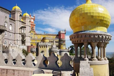 Pena palace Stock Photos