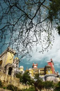 Pena palace Stock Photos