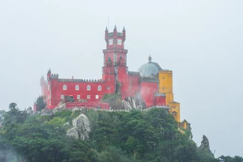 Pena Palace, Portugal Stock Photos