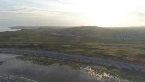 Penally at sunset 動画素材 115894722