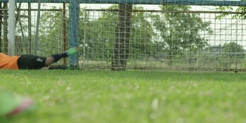 Penalty 2k slow motion 스톡 동영상 74116773