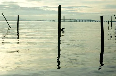 Penang Bridge Stock Photos