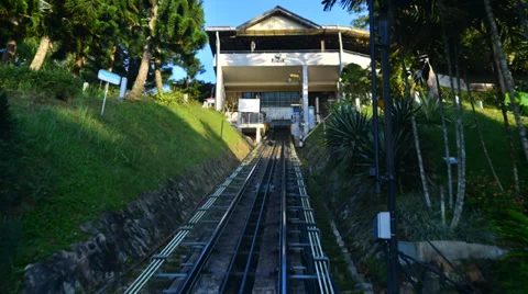 Penang Hill Cable Car 库存影片 33654252