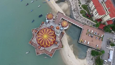 Penang Mosque Video stock 100996690