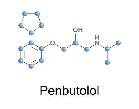 Penbutolol Stock Illustration
