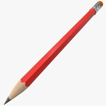 Pencil 3 3D Model