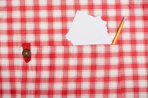 Pencil and adhesive notes in Stock Photos