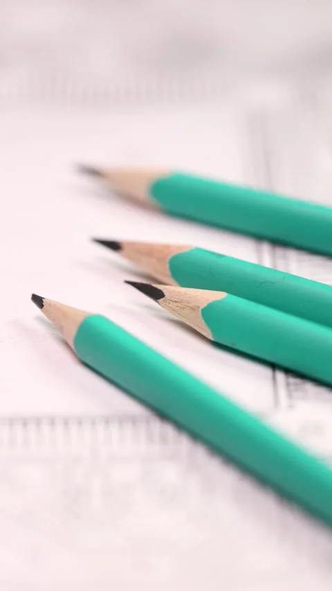 Pencil and Drawing Stock-Footage 344512717