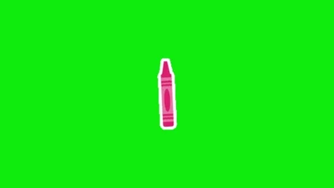 Pencil animation on chroma key background Vídeo Stock 335258927