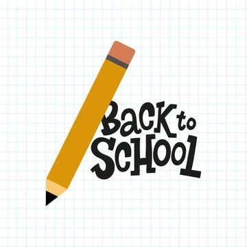 Pencil Back to school Stock Illustration