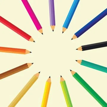 Pencil background vector illustration icon of education design template Stock Illustration