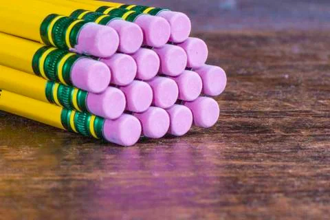 Pencil bundle Stock Photos