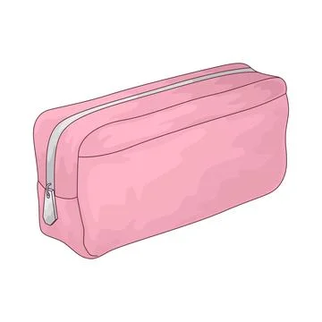 Pencil case illustration Stock Illustration