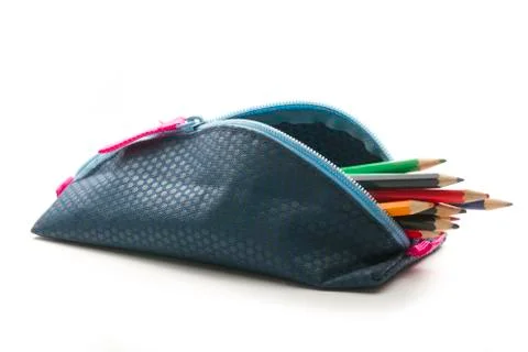 Pencil case Stock Photos