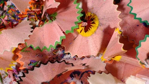 Pencil chips 库存影片 70376667