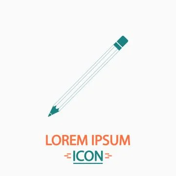 Pencil computer symbol イラスト素材