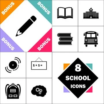 Pencil computer symbol 스톡 일러스트