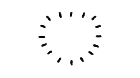 Pencil doodle accent marks, loopable hand drawn stop motion animation Stock Footage 229427054