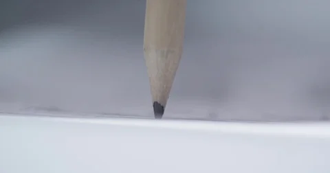 Pencil draw in slow motion Video stock 77076713