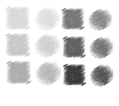 Pencil drawings Stock Illustration