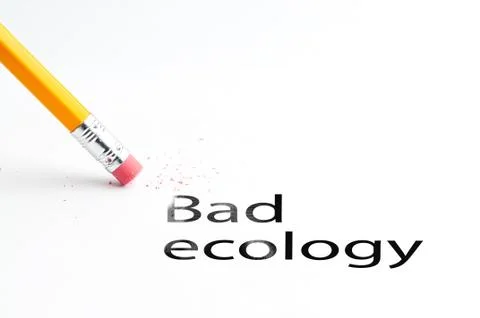 Pencil with eraser Stock Illustration