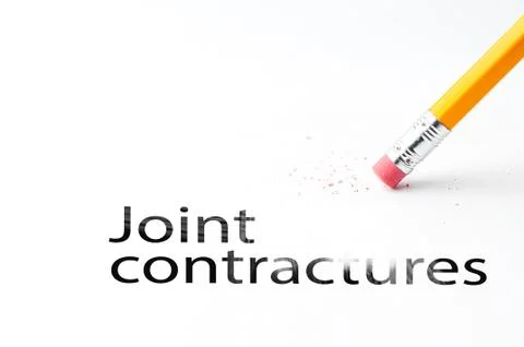Pencil with eraser Stock Illustration