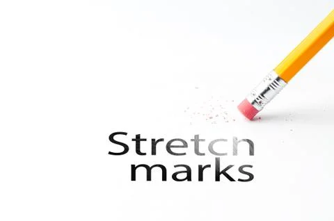 Pencil with eraser Stock Photos